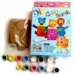 Wooden Animal DIY Coin Bank Kit Wooden Animal DIY Coin Bank Kit